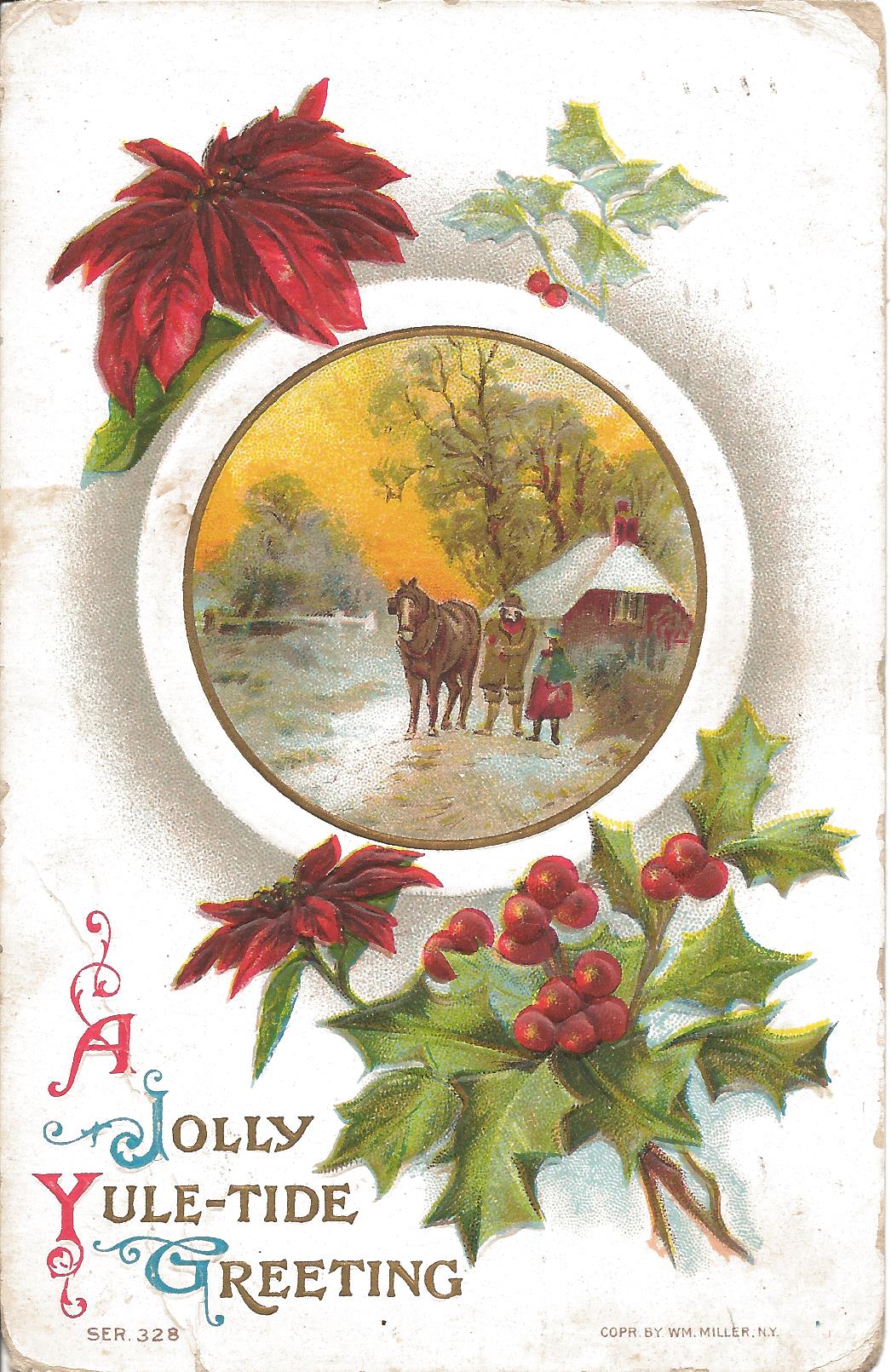 Merry Christmas From Poudre River Stables - Jolly Yuletide Greeting ...